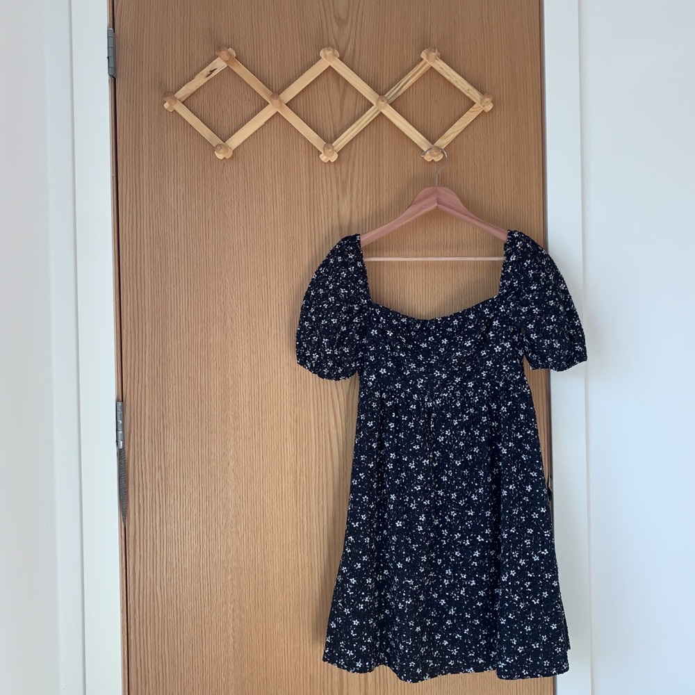 ANTHRO Maeve Lilianne Off Shoulder Dress